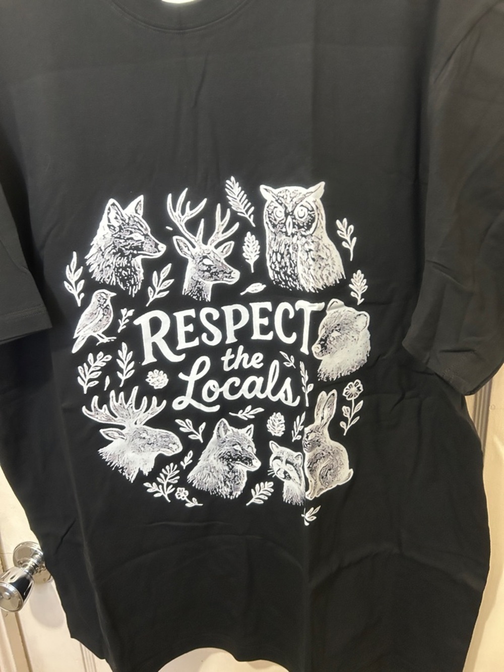 Respect the locals wildlife tee